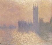 Claude Monet Houses of Parliament,London,Stormy Sky Spain oil painting artist